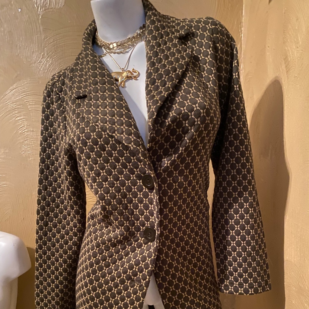 Unique Print Blazer